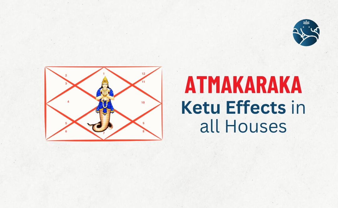 Atmakaraka Ketu Effects in all Houses