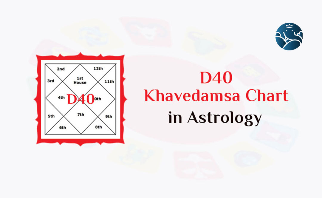 D40 Chart – D40 Khavedamsha Chart in Astrology
