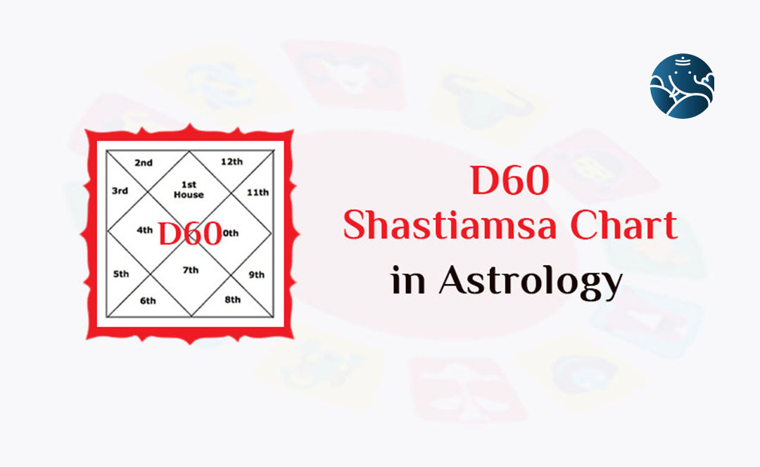 D60 Chart – D60 Shastiamsa Chart in Astrology