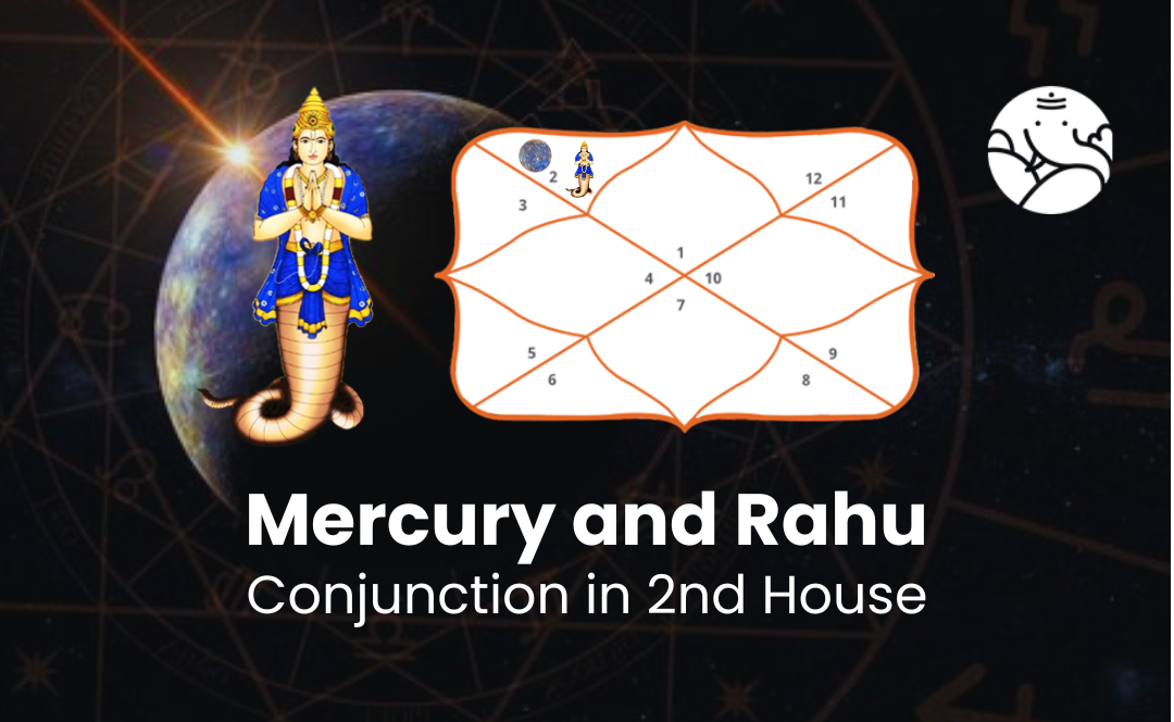 Mercury and Rahu Conjunction in 2nd House - Know its Effects