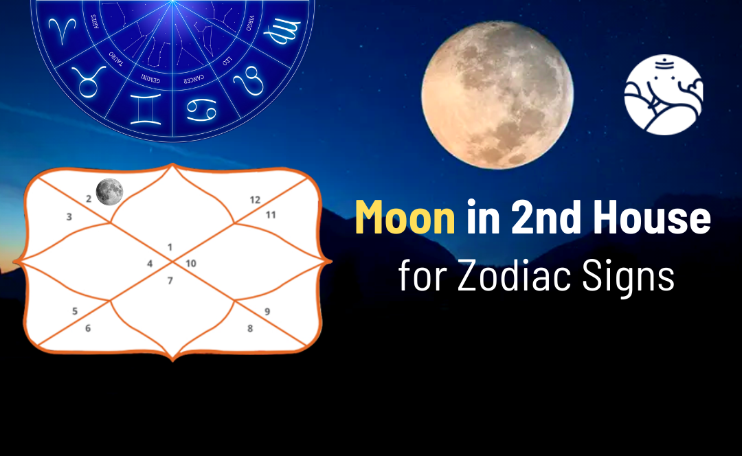 Moon in 2nd House Effects of All Zodiac Signs