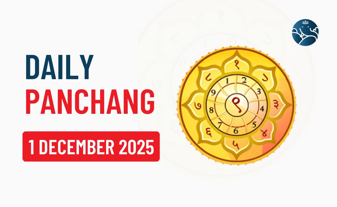 1 December 2025 Panchang & Daily Panchang