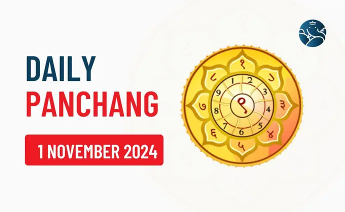 1 November 2024 Panchang & Daily Panchang