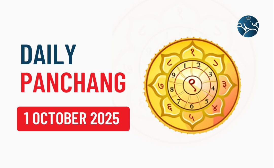 1 October 2025 Panchang & Daily Panchang