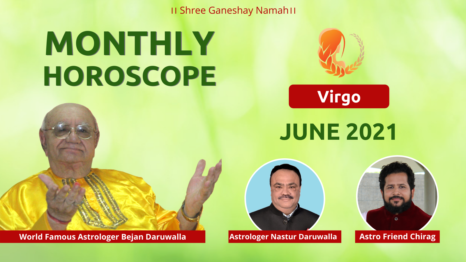 Astrology Horoscope for the Zodiac Sign VIRGO for June 2021 | Monthly Predictions | Vedic Astrologer
