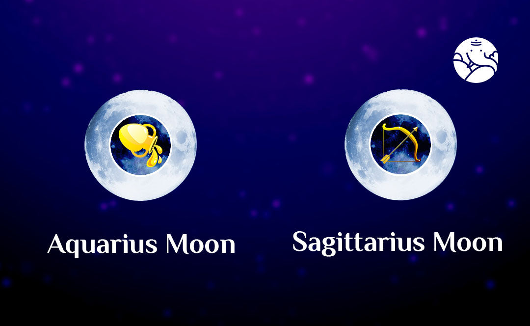 Aquarius Moon Sagittarius Moon