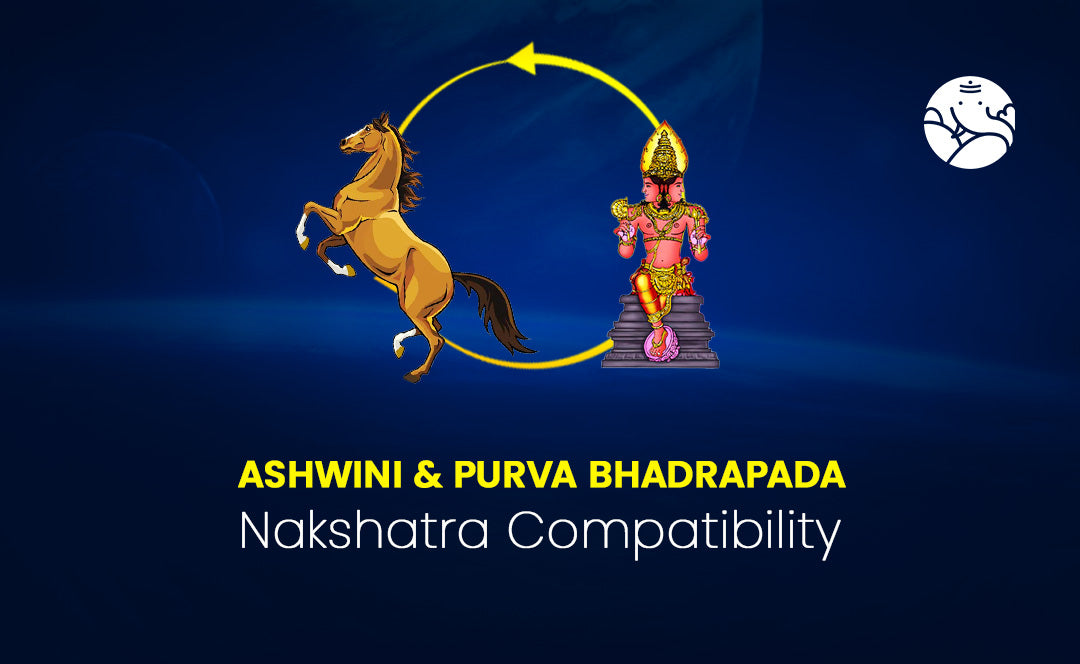 Ashwini and Purva Bhadrapada Nakshatra Compatibility