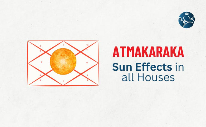 Atmakaraka Sun Effects in all Houses