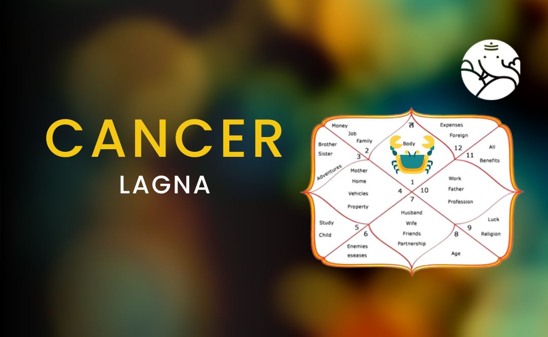 Cancer Lagna: Characteristics, & Planets of Cancer Ascendant