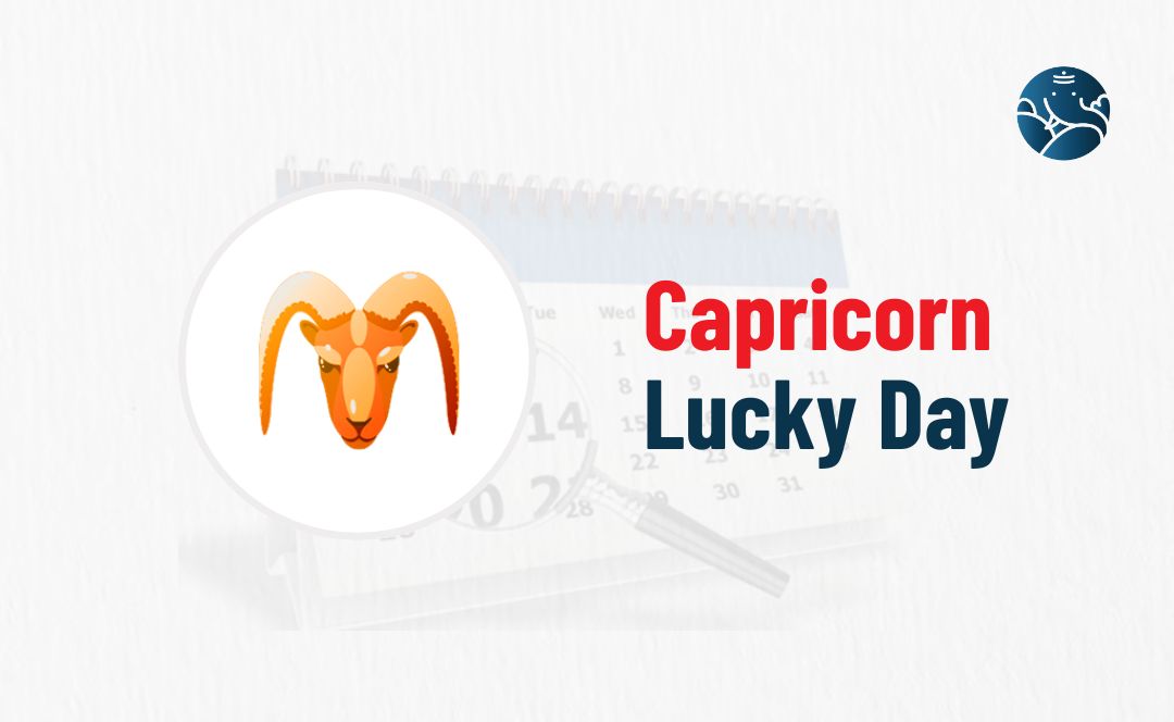 Capricorn Lucky Day - Lucky Days for Capricorn