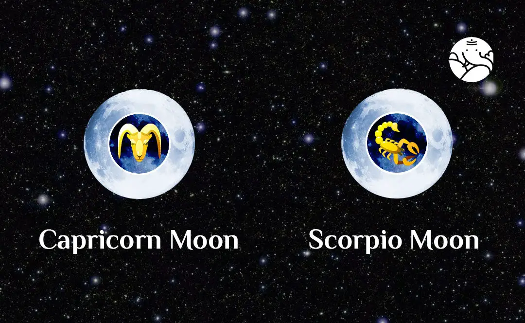 Capricorn Moon Scorpio Moon