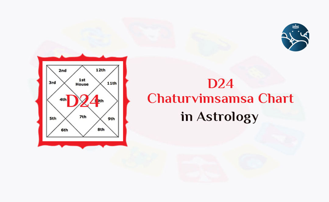 D24 Chart– D24 Chaturvimsamsa Chart in Astrology