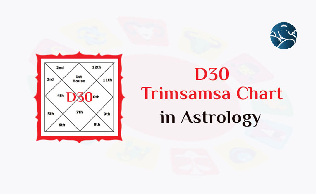 D30 Chart – D30 Trimsamsa Chart in Astrology