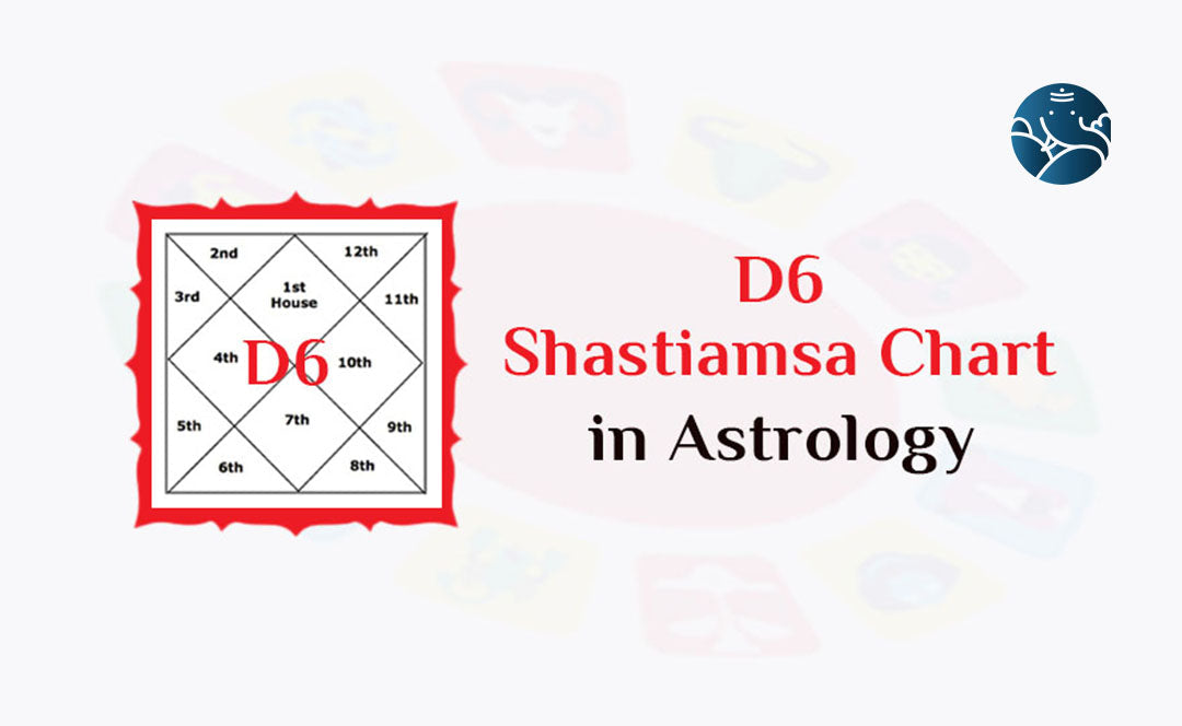 D6 chart – D6 Shastiamsa Chart in Astrology