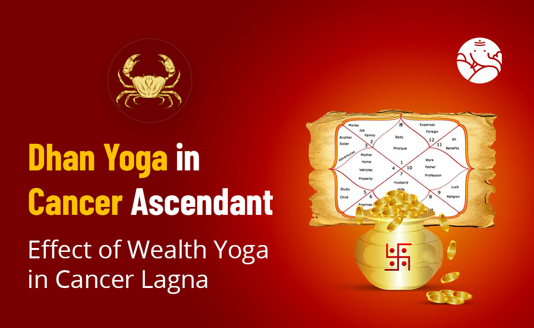 Dhan Yoga in Cancer Ascendant Effect of Wealth Yoga in Cancer Lagna