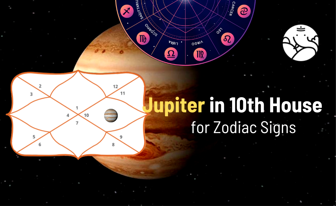 Jupiter in 10th House for Zodiac Signs