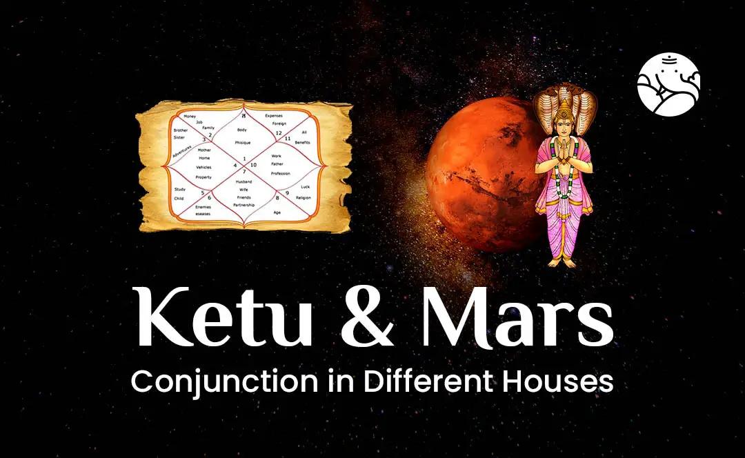 Ketu and Mars Conjunction - Ketu Mangal Yuti