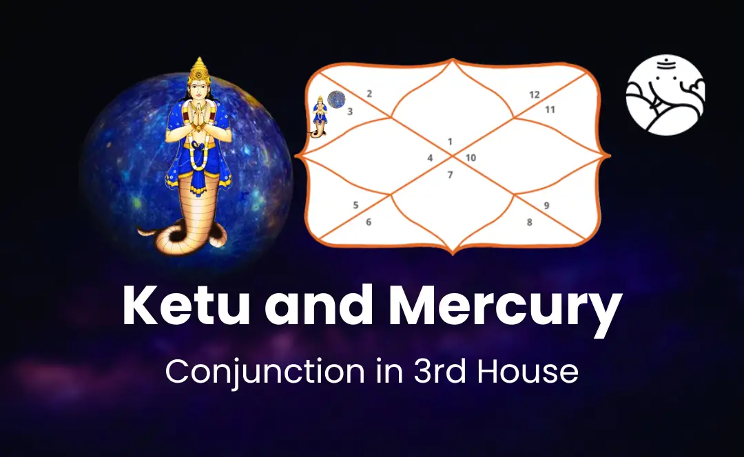 Ketu and Mercury Conjunction in 3rd House - Know Its Effects