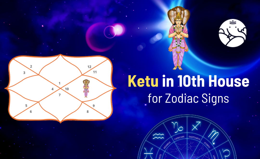 Ketu in 10th House for Zodiac Signs
