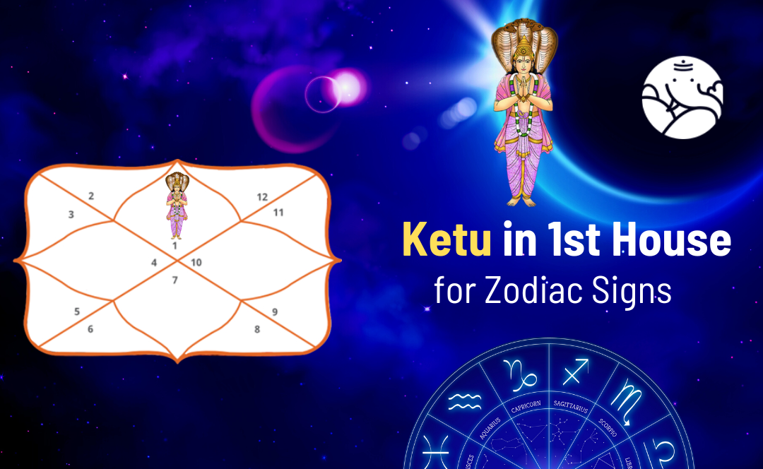 Ketu in 1st House for Zodiac Signs