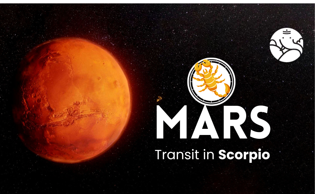 Mars Transit in Scorpio