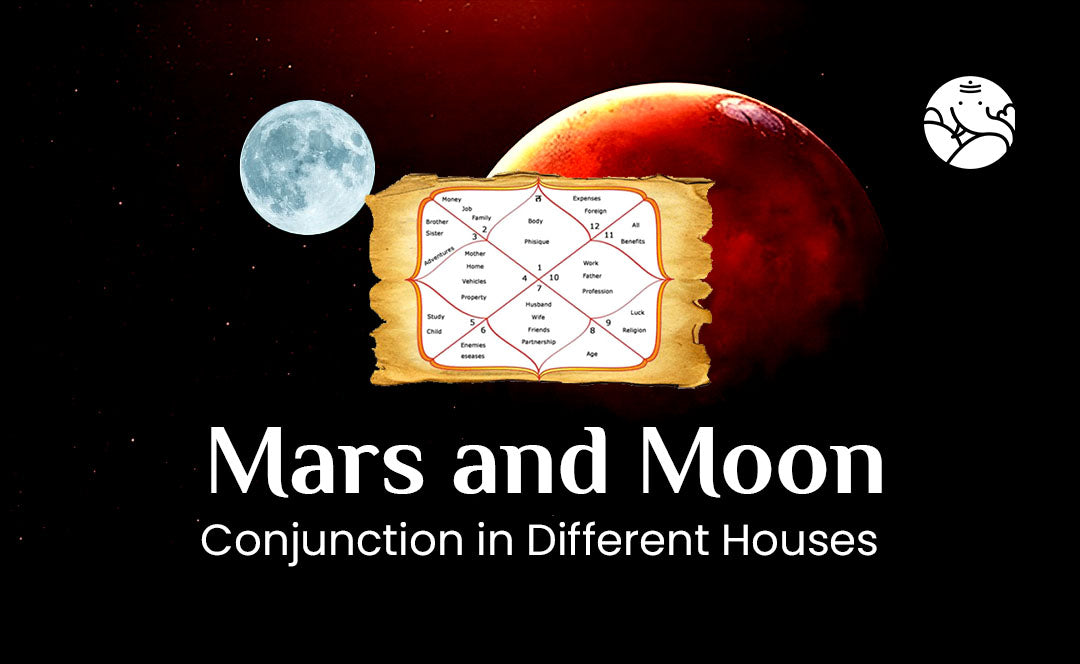 Mars and Moon Conjunction - Mangal Chandra Yuti