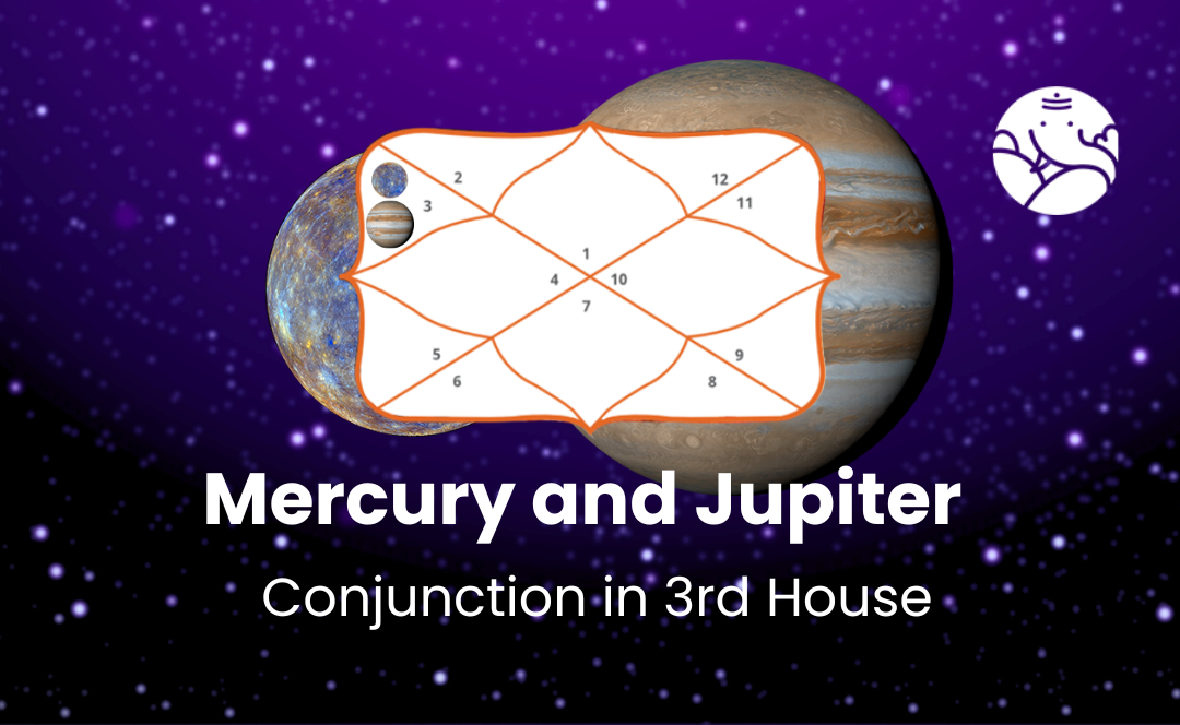 Mercury and Jupiter Conjunction in 3rd House
