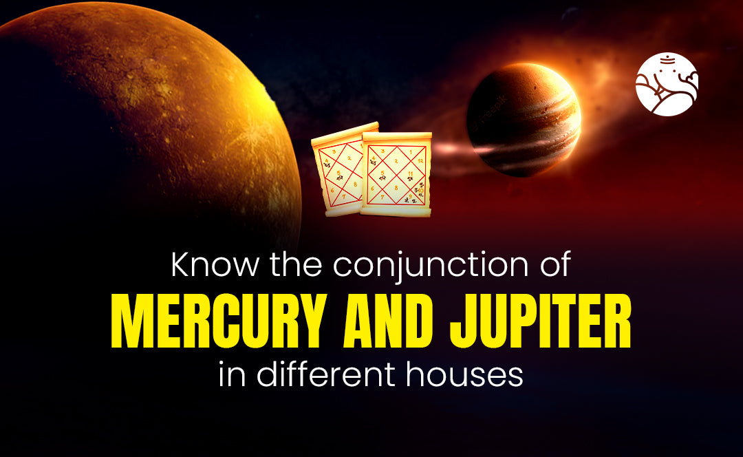 Mercury and Jupiter Conjunction - Budh Guru Yuti