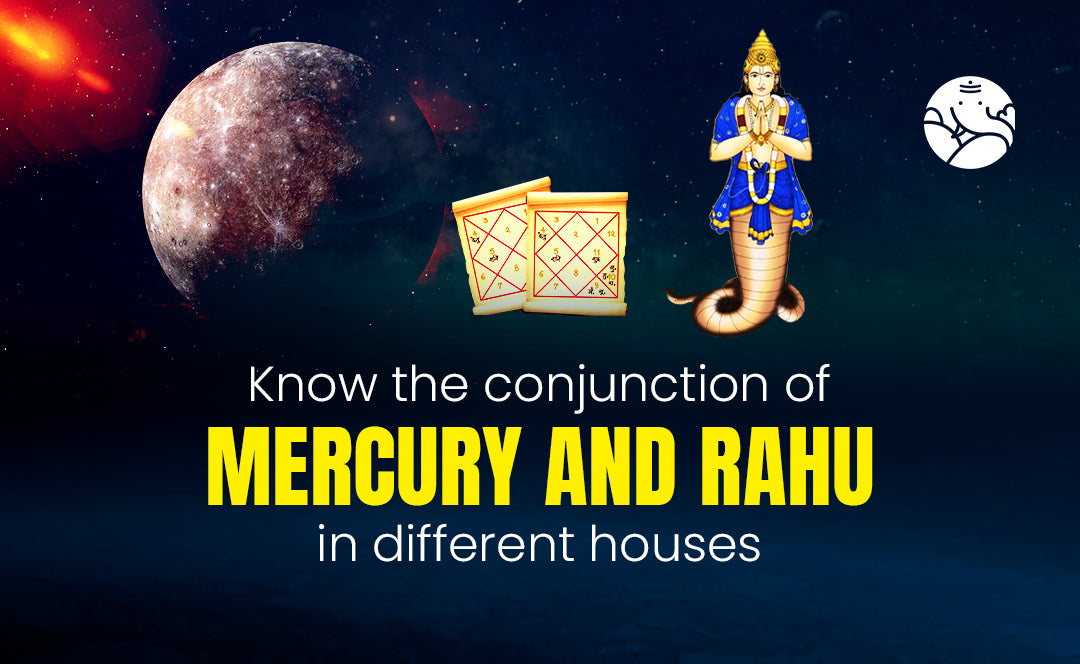 Mercury and Rahu Conjunction in Different Houses