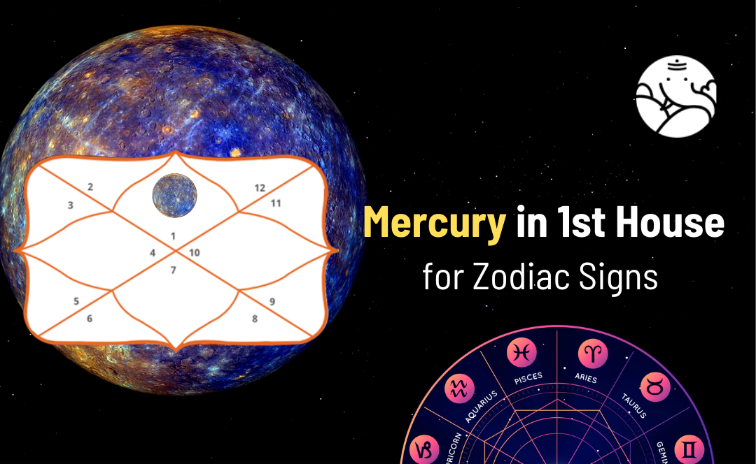 Mercury in 1st House for Zodiac Signs