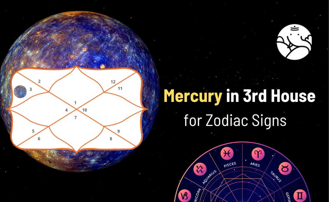Mercury in 3rd House for Zodiac Signs