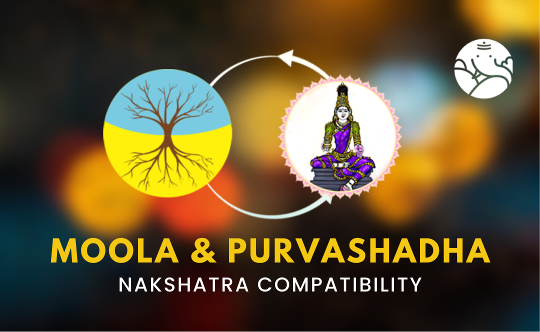 Moola and Purvashadha Nakshatra Compatibility