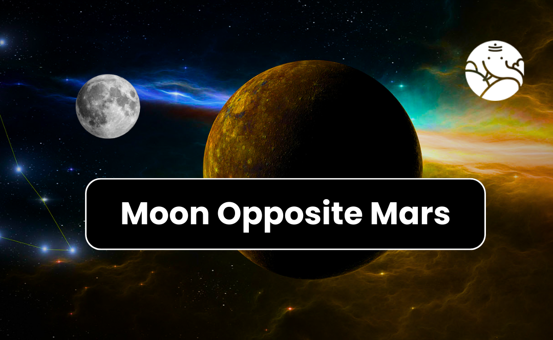 Moon Opposite Mars