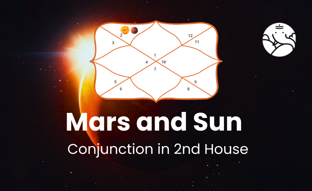 Mars Solar Conjunction Inner Mars and Sun Conjunction in 2nd House - Know its Effects