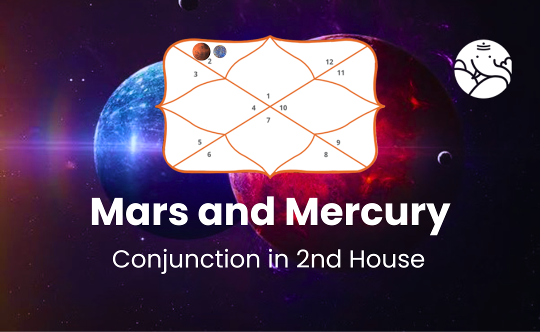 Mars and Mercury Conjunction in 2nd House