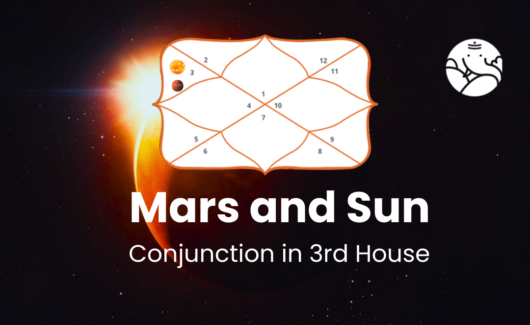 Mars and Sun Conjunction in 3rd House