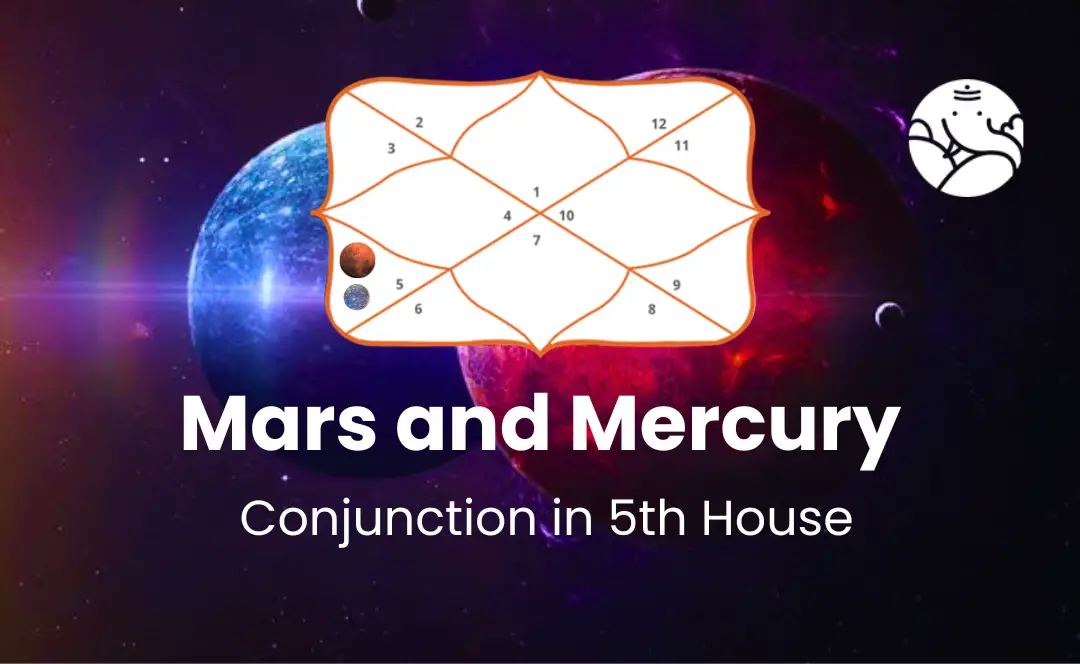 Mars and Mercury Conjunction in 5th House - Know its Effects