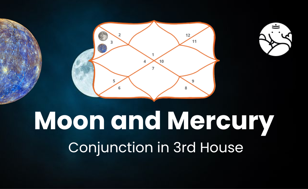 Moon and Mercury Conjunction in 3rd House