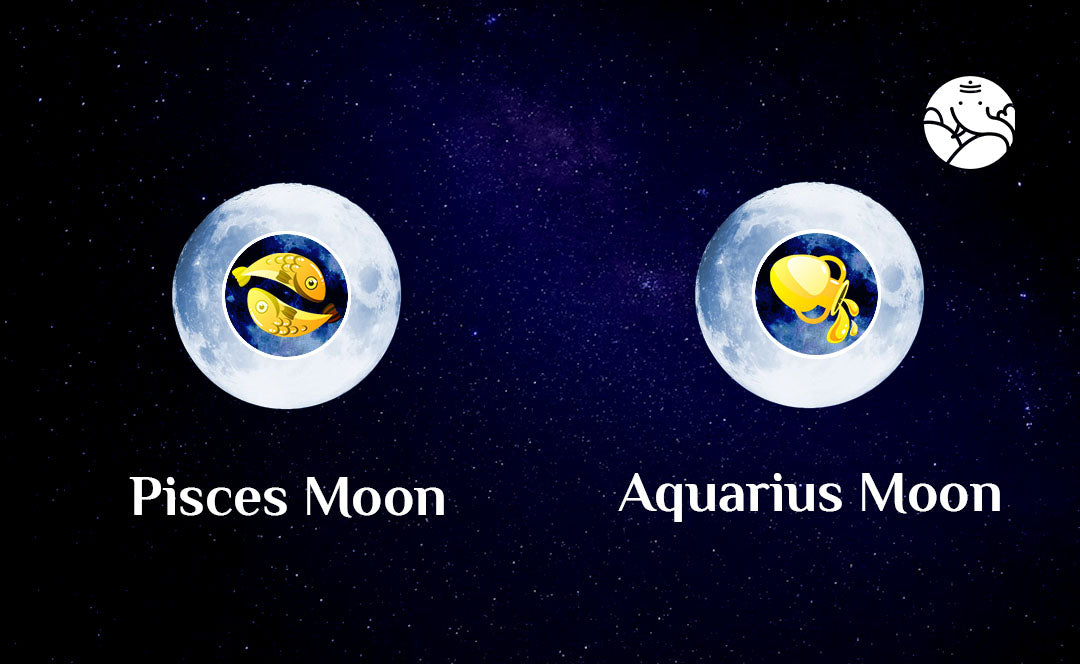 Pisces Moon Aquarius Moon