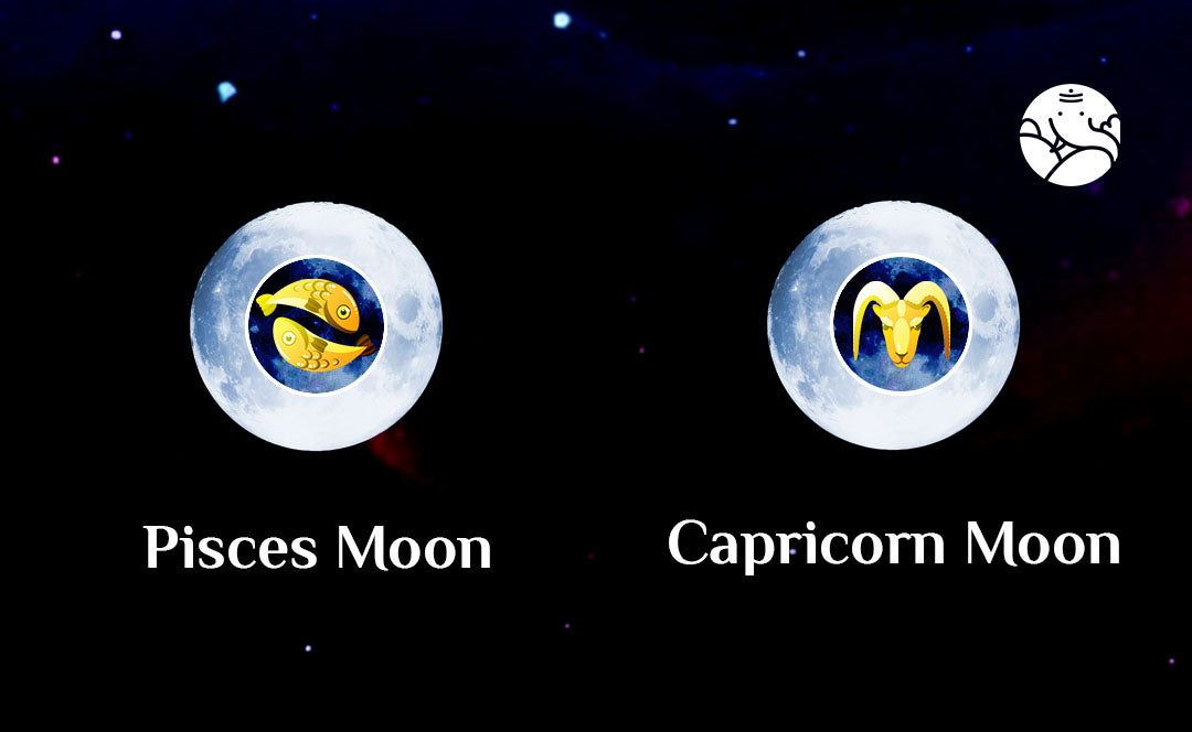 Pisces Moon Capricorn Moon