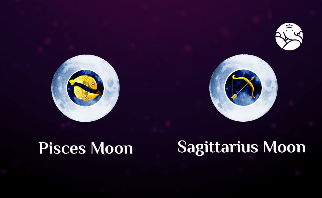 Pisces Moon Sagittarius Moon