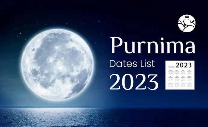 Purnima Dates List 2023