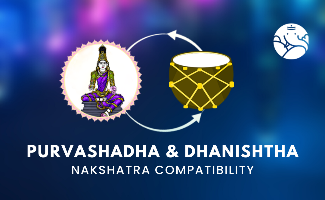 Purvashadha and Dhanishtha Nakshatra Compatibility