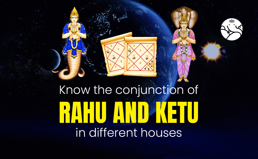 Rahu and Ketu Conjunction in Different Houses