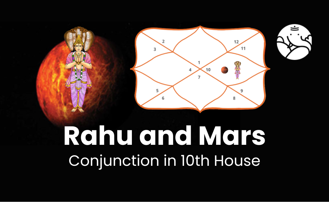 Rahu and Mars Conjunction in 10th House
