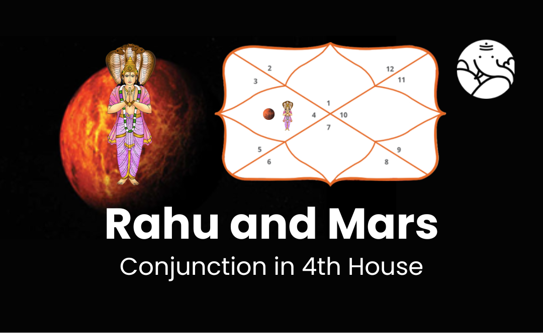 Rahu and Mars Conjunction in 4th House