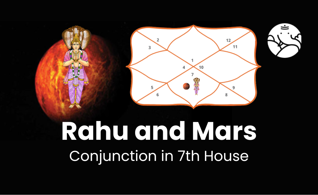 Rahu and Mars Conjunction in 7th House
