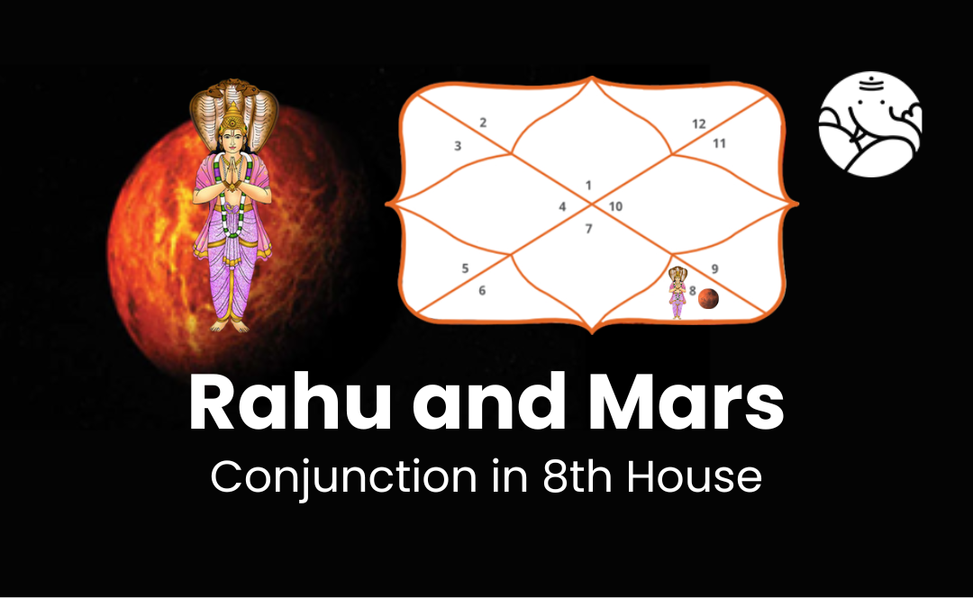 Rahu and Mars Conjunction in 8th House