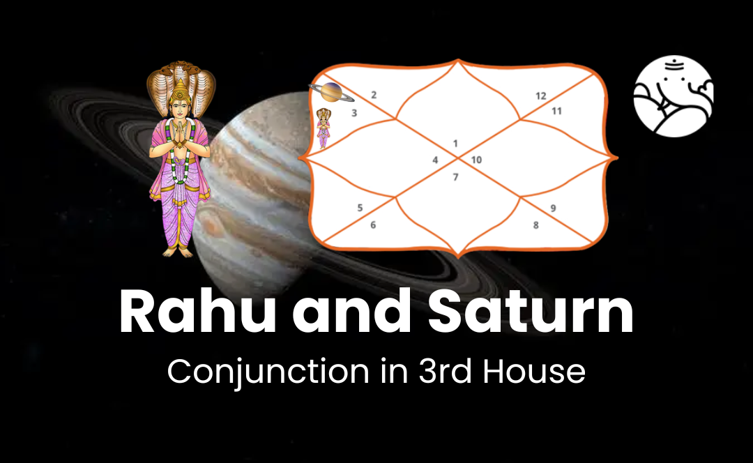 Rahu and Saturn Conjunction in 3rd House - Know Its Effects