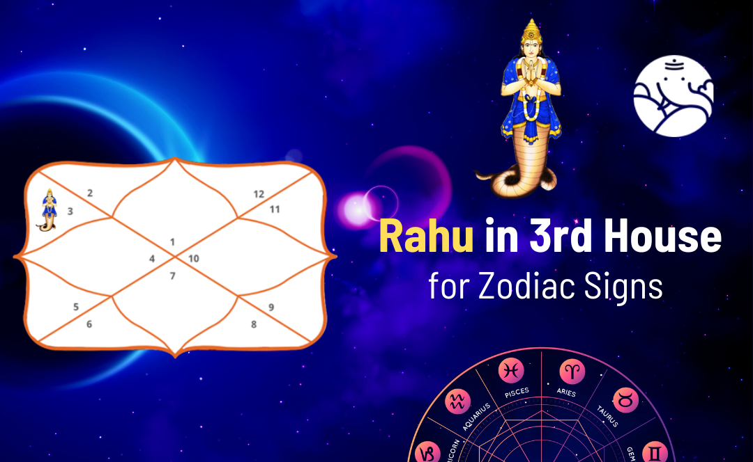Rahu in 3rd House for Zodiac Signs
